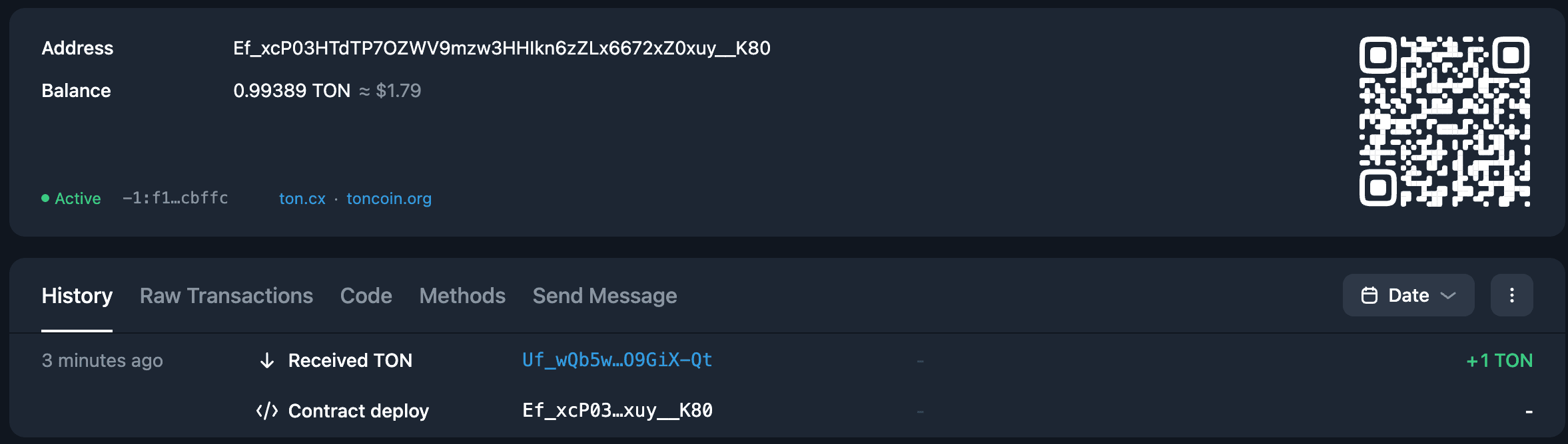 Find pool in explorer